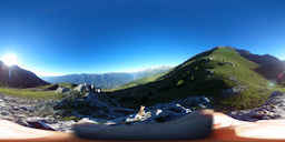 Monte Rocciamelone - Sopra La Riposa - Fotografia a 360 gradi