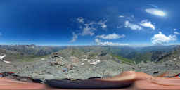 Bric Ghinivert - Dalla cima - Fotografia a 360 gradi