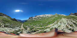 Monte Thabor - Sopra Prat Du Plan - Fotografia a 360 gradi